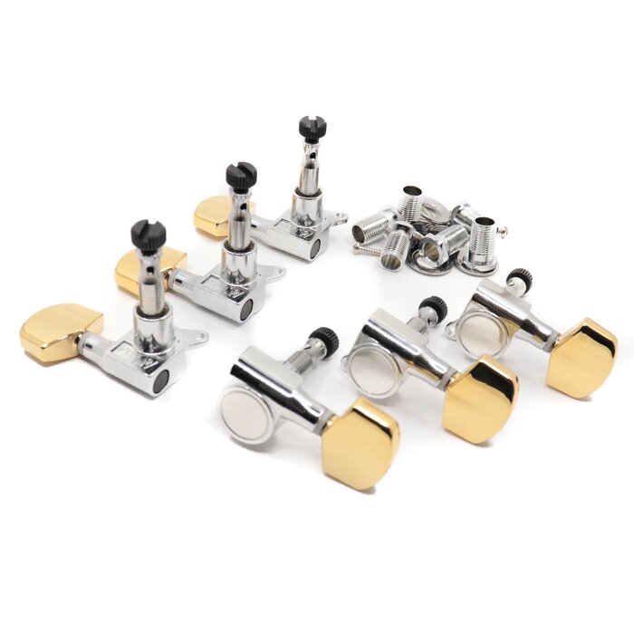 MannMade USA MannMade USA SE Locking Tuner Set - Chrome Hybrid