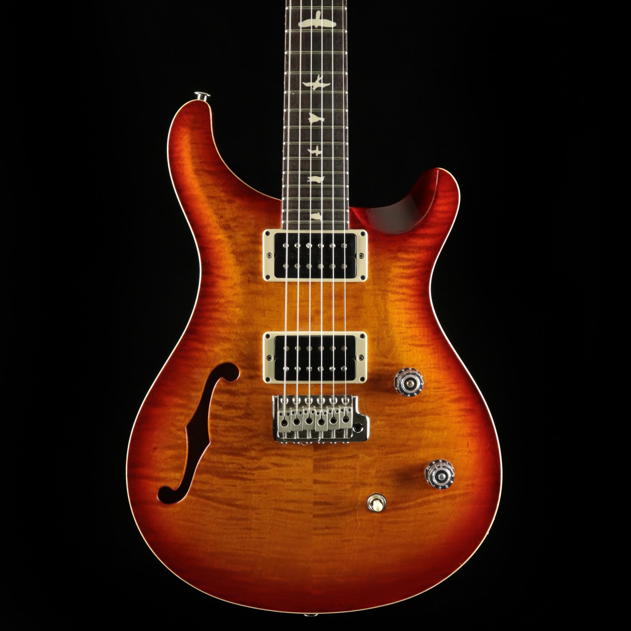 PRS Guitars PRS CE 24 Semi-Hollow - Dark Cherry Sunburst