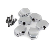 MannMade USA MannMade USA Tuner Buttons, Large - Chrome - Fits PRS SE Tuners