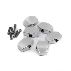 MannMade USA MannMade USA Tuner Buttons, Large - Chrome