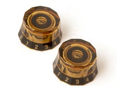 PRS Guitars PRS  Lampshade Knobs - Amber - Set of 2