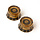 PRS  Lampshade Knobs - Amber - Set of 2