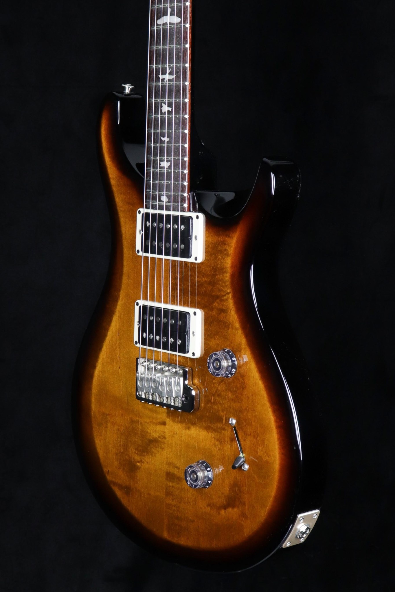 PRS Guitars PRS S2 10th Anniversary Custom 24 Electric Guitar - Black Amber