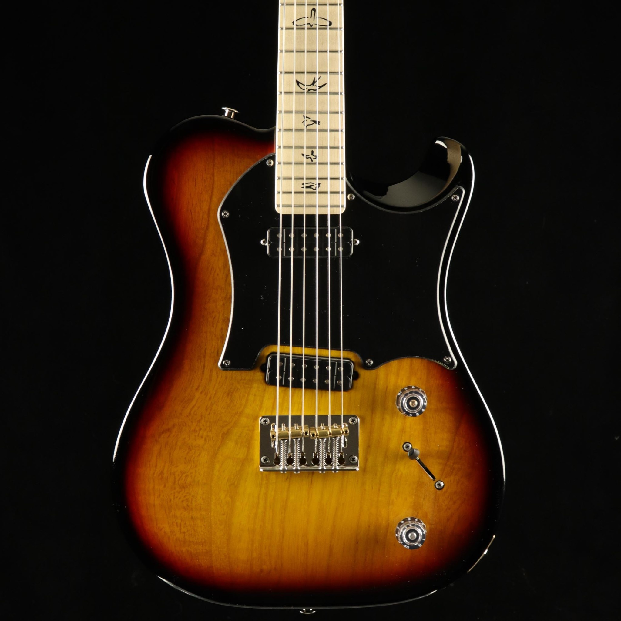 Sunburst color guitar outlet