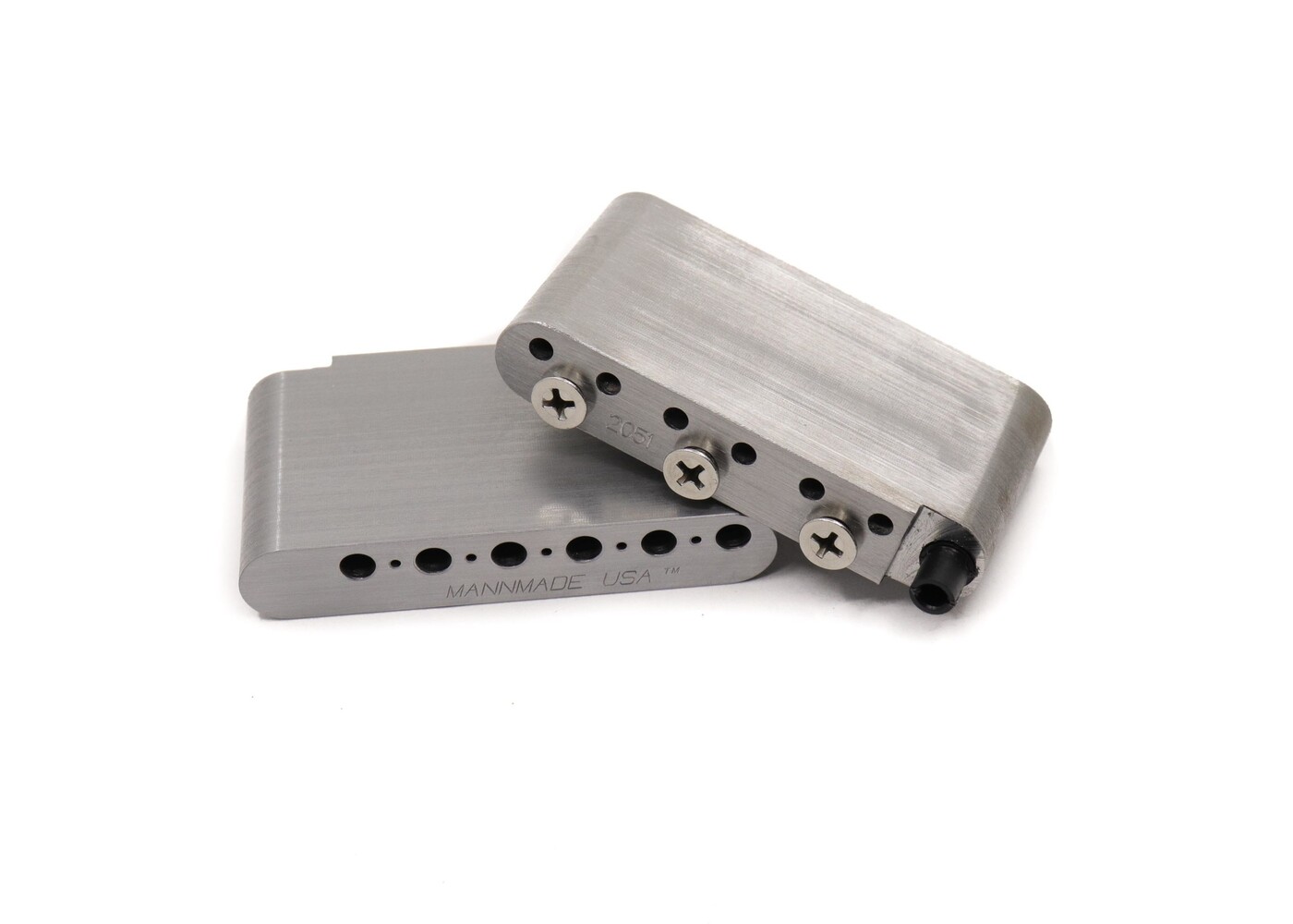 MannMade USA MannMade USA Upgrade Steel Block - PRS SE Silver Sky Bridges - Right Hand