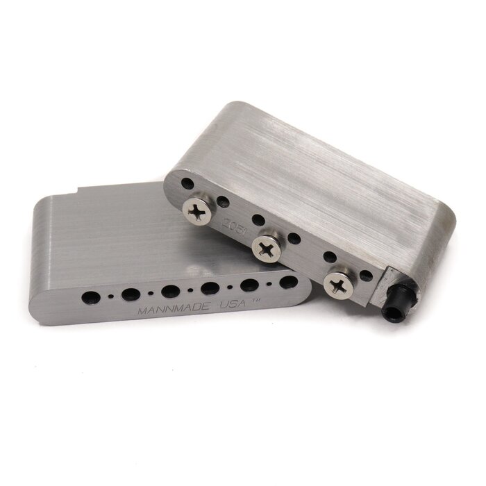 MannMade USA MannMade USA Steel Tremolo Block - PRS SE Silver Sky Bridges - Right Hand