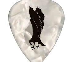 PRS Guitars PRS Celluloid Picks, White Pearloid Heavy - 12 Pack