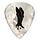 PRS Celluloid Picks, White Pearloid Heavy - 12 Pack