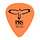 PRS Delrin Picks - Orange .66mm - 12 Pack