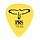 PRS Delrin Picks, Yellow 0.73mm - 12 Pack