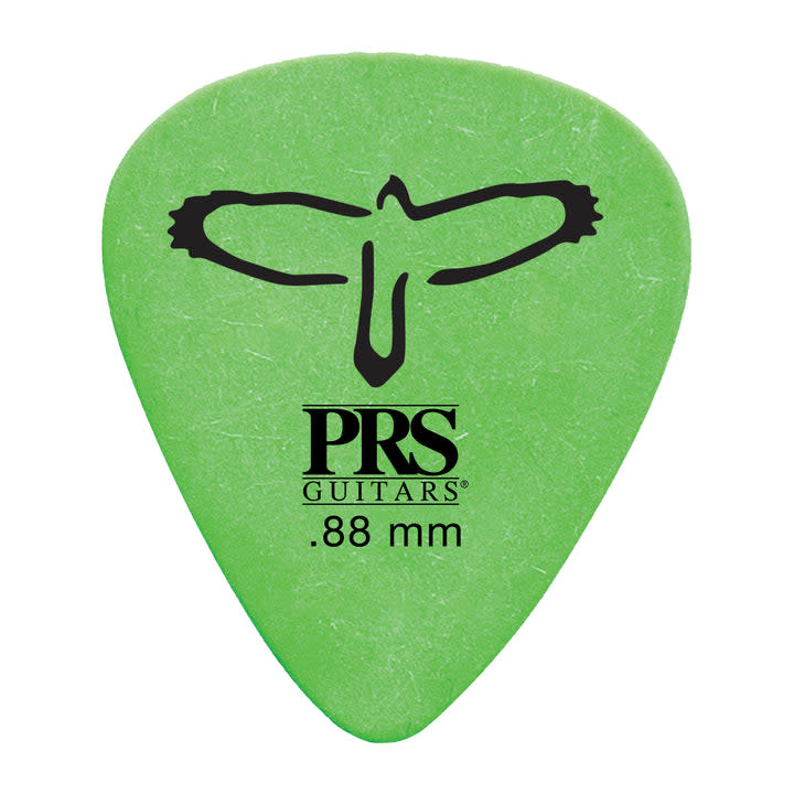PRS Guitars PRS Delrin Picks , Green .88mm - 12 Pack