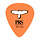 PRS Delrin Punch Picks -  Orange 0.60mm - 12 Pack