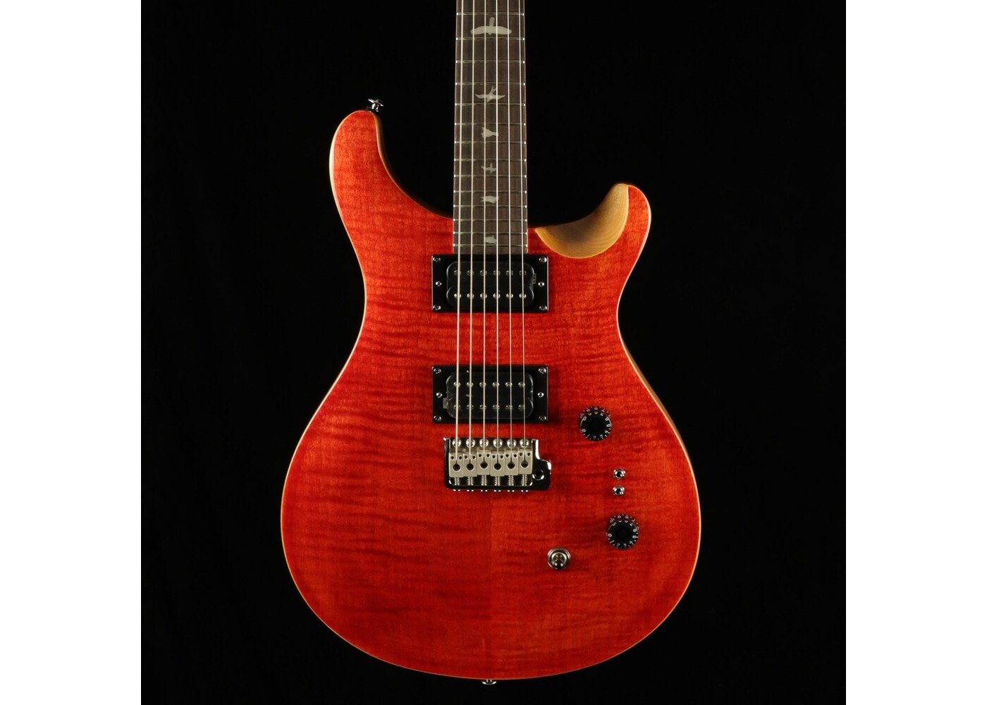 PRS SE Custom 24-08 Electric Guitar - Blood Orange - John Mann's