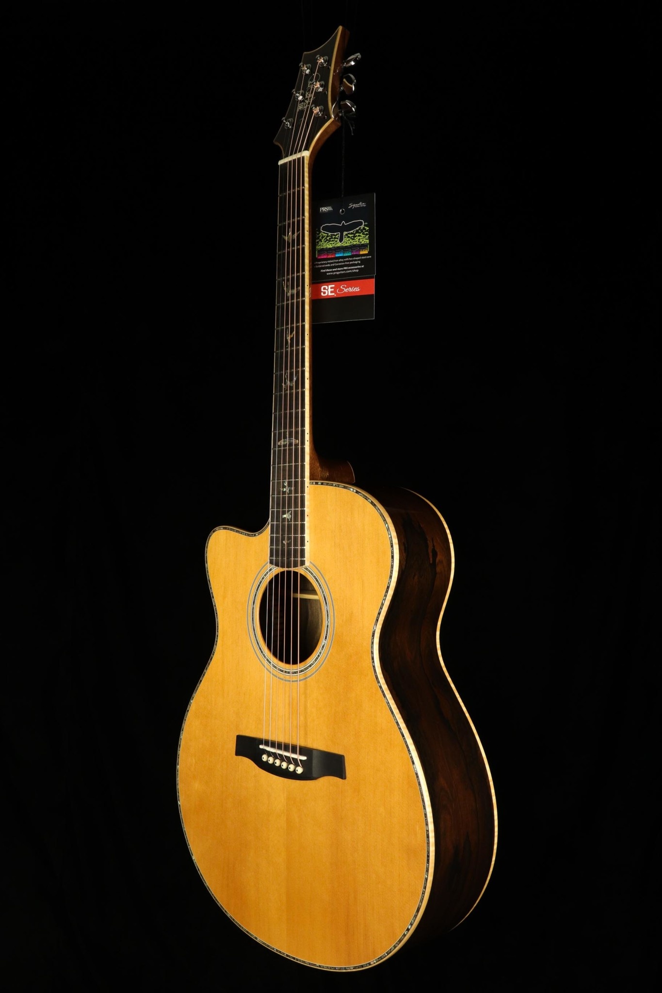 PRS Guitars PRS SE A60 Angeles "Lefty" Acoustic Guitar - Natural