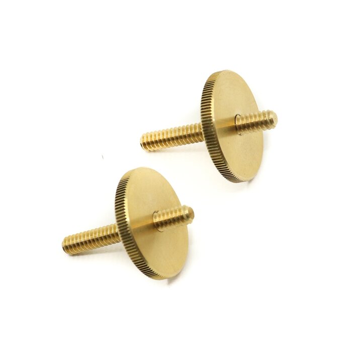 PRS Guitars PRS Two-Piece Bridge W/Studs & Thumbwheels (Nickel)