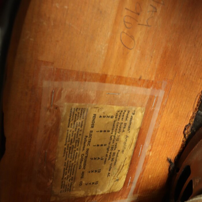 Fender 1960 Fender Bassman - Tweed