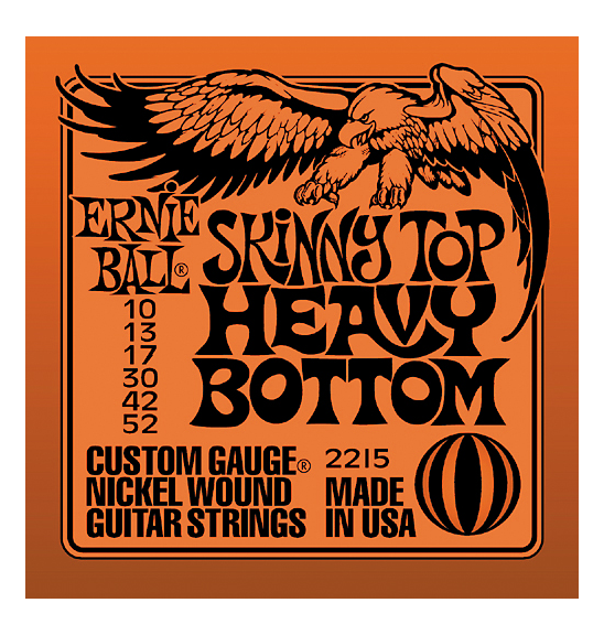 Ernie Ball Ernie Ball Skinny Top Heavy Bottom Slink Nickel Wound Electric Guitar Strings - 10-52 Gauge