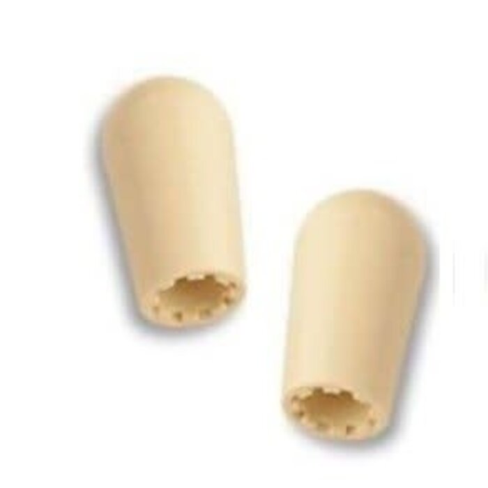 Allparts 3-Way Toggle Switch Tip, Cream (USA) (Set of 2)