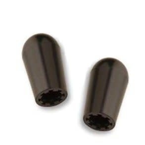 Allparts 3-Way Toggle Switch Tip, Black  (USA) (Set of 2)