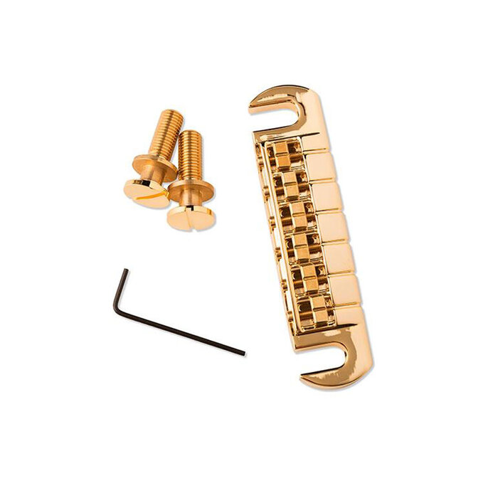 PRS Guitars PRS Adjustable Stoptail Bridge, Gold