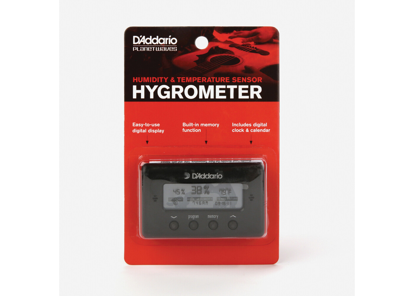D'Addario D'Addario Hygrometer Humidity And Temperature Sensor