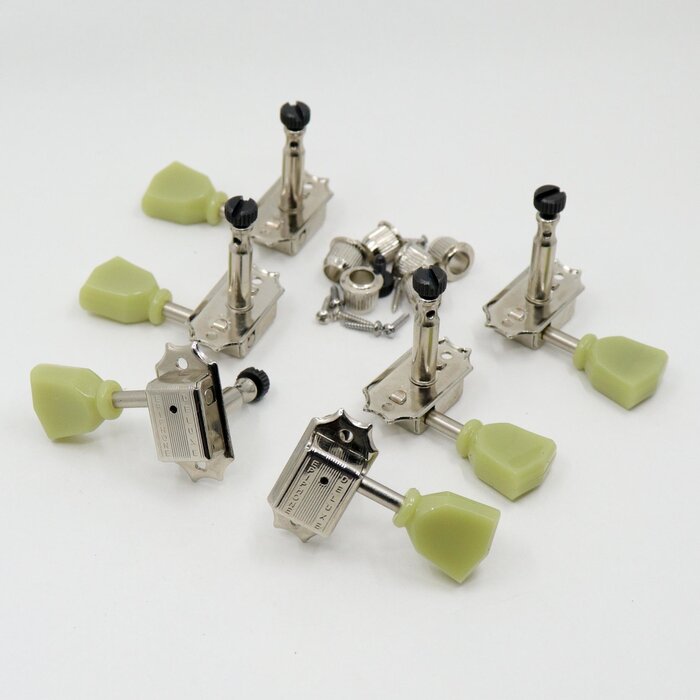 Epiphone Deluxe Series Vintage Locking Tuner Set, Nickel
