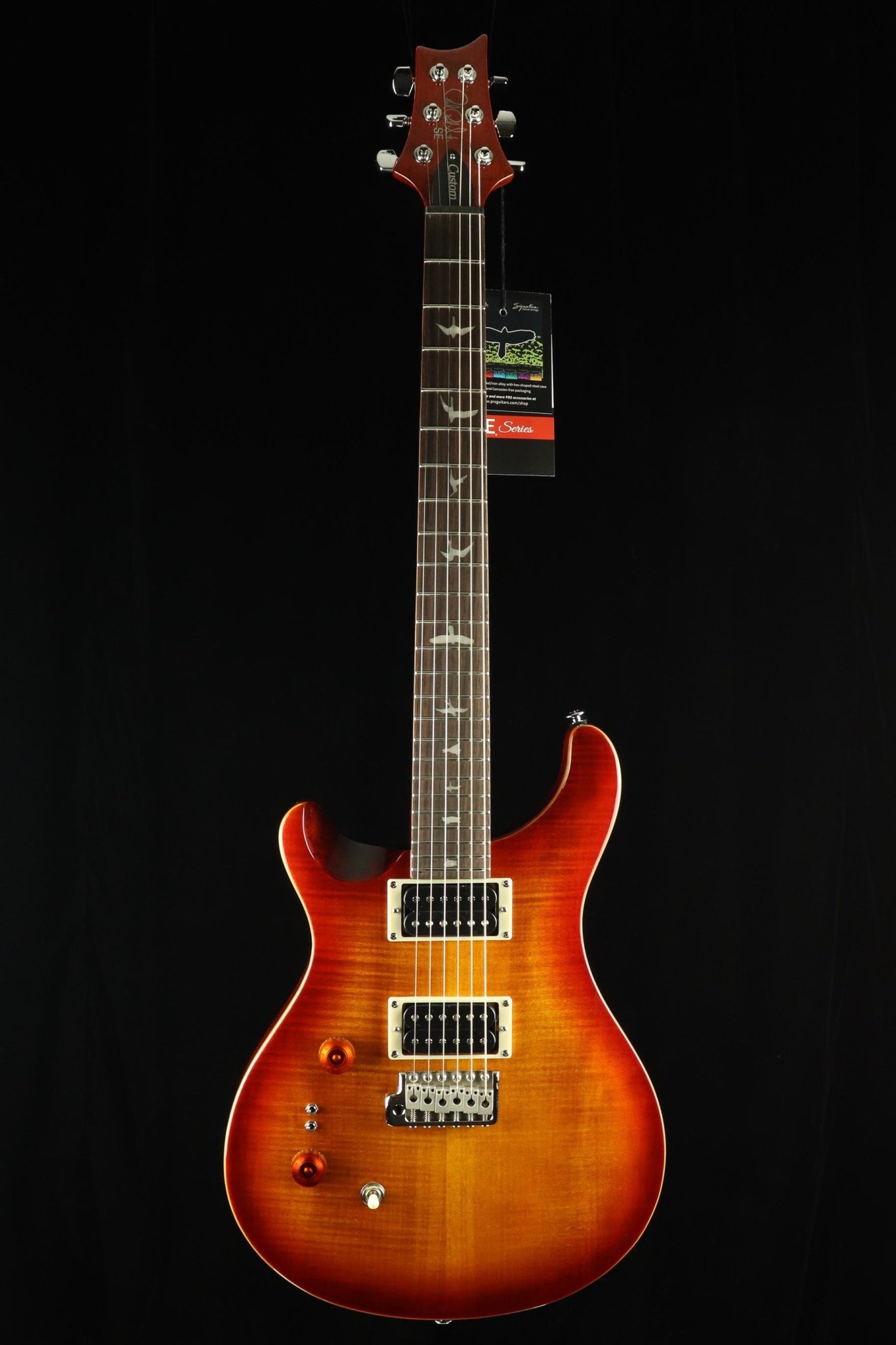 PRS Guitars PRS SE Custom 24-08 "Lefty" Electric Guitar - Vintage Sunburst