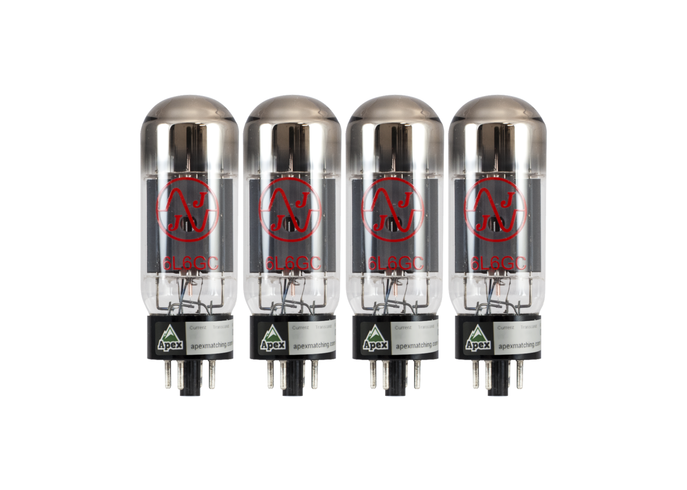 JJ Electronic JJ Electronics 6L6GC Apex Matched Quartet