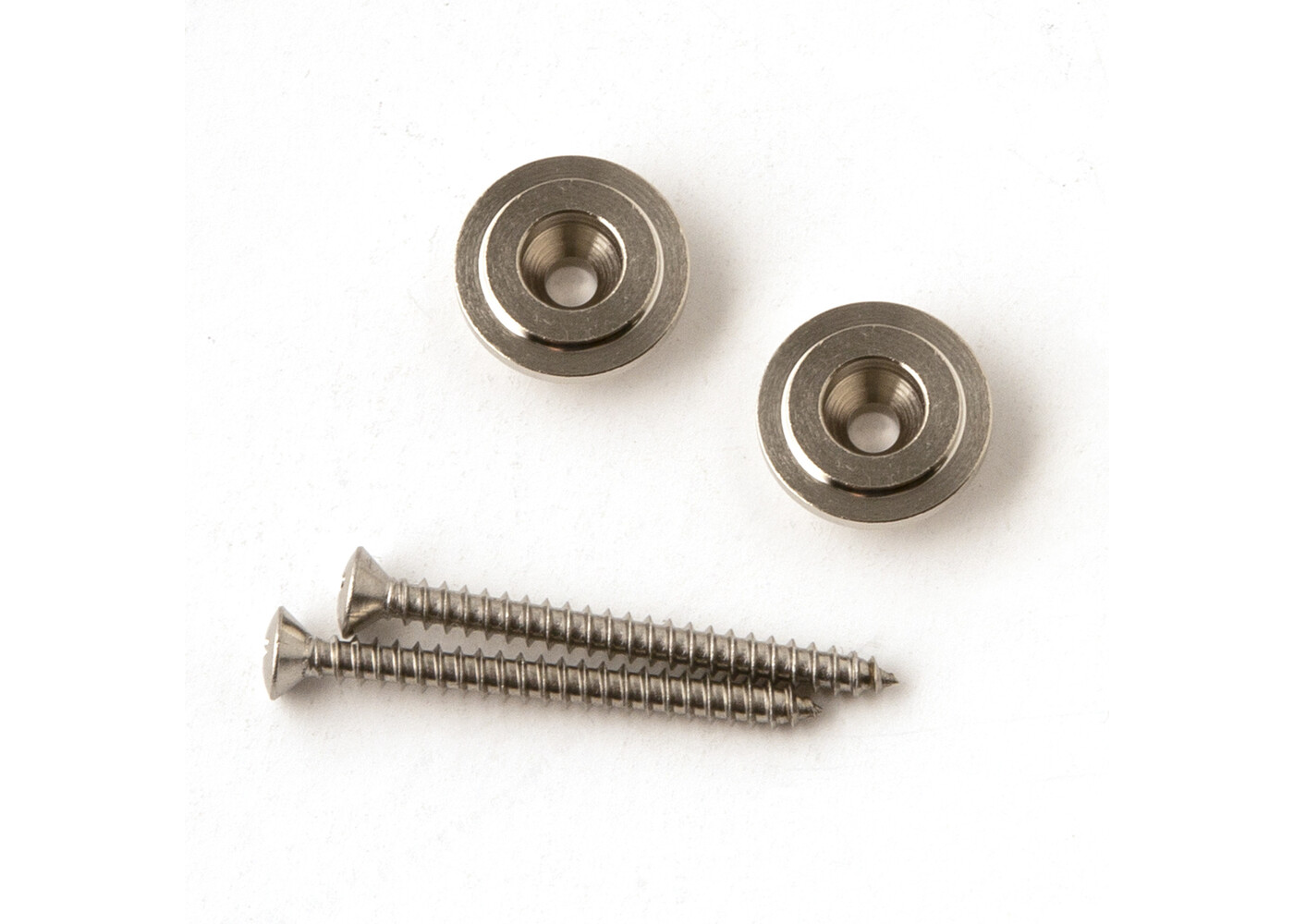 MannMade USA MannMade USA PRS Style Strap Buttons - Nickel - Set of 2