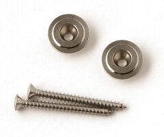 MannMade USA MannMade USA PRS Style Strap Buttons - Nickel - Set of 2