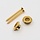PRS Strap Button & Screw (2), Gold