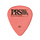 PRS "Block Logo" Delrin Picks - Red - .50mm - 12 Pack
