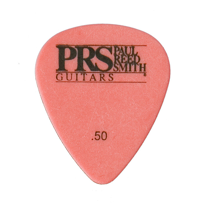 PRS Guitars PRS "Block Logo" Delrin Picks - Red - .50mm - 12 Pack