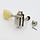 MannMade USA Vintage Style  Locking Tuner - Treble side - Nickel, Cream Button