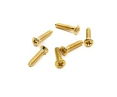 Allparts MannMade USA Tuner Button Screw, Short, Gold
