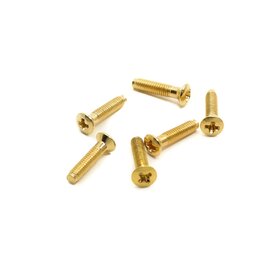 MannMade USA MannMade USA Tuner Button Screw, Short, Gold