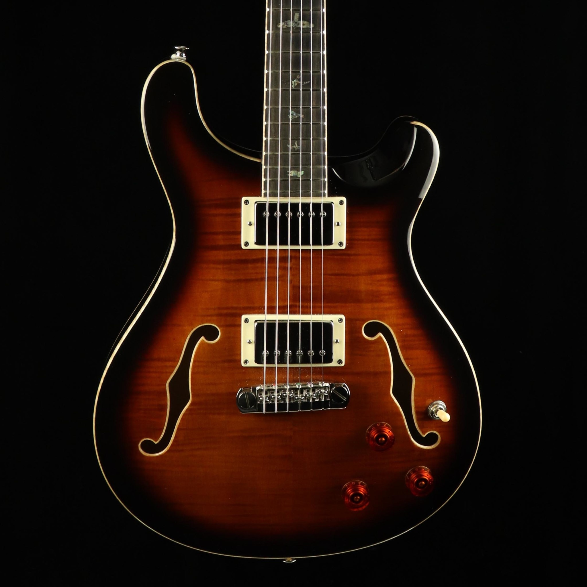 PRS Guitars PRS SE Hollowbody II Piezo - Black Gold Burst
