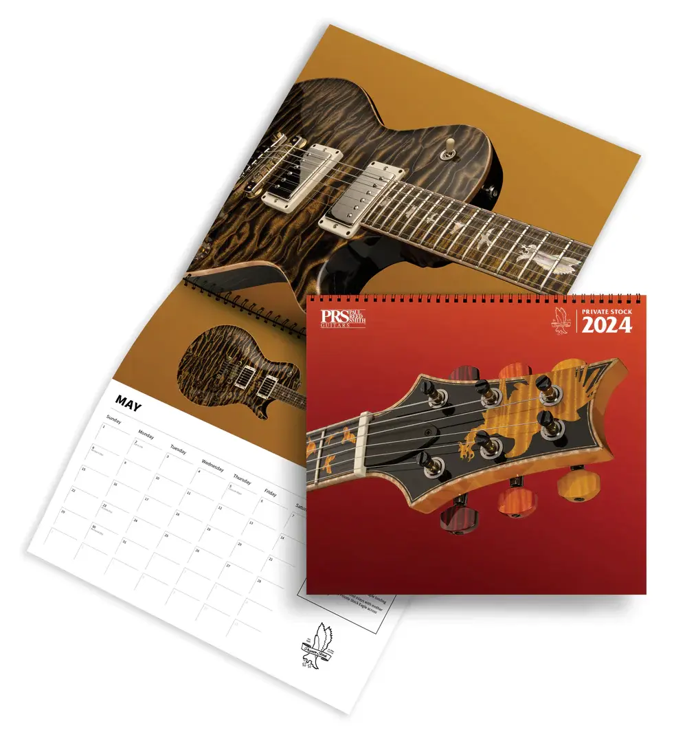 PRS Guitars PRS 2024 Private Stock Calendar