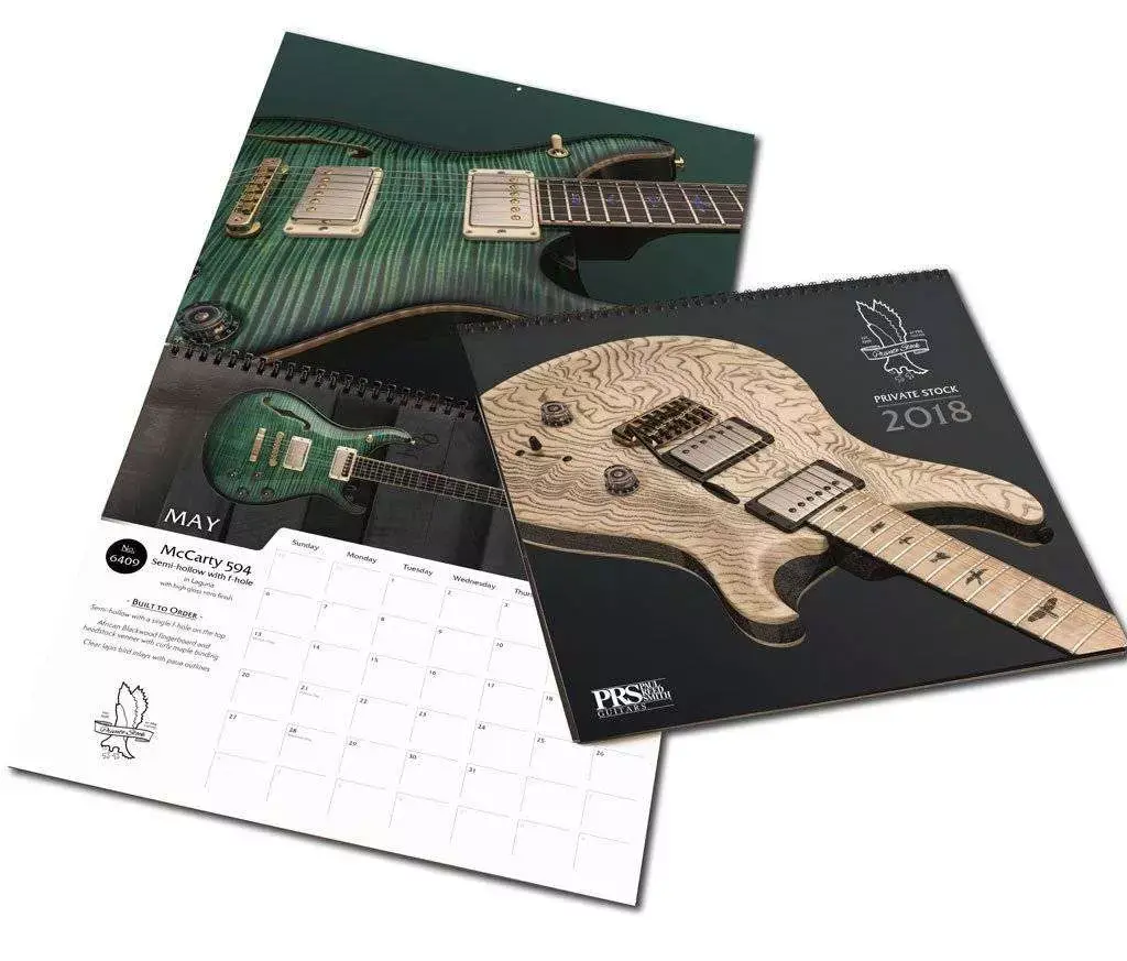 PRS Guitars PRS 2018 Private Stock Calendar