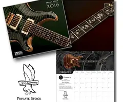 PRS Guitars PRS 2016 Private Stock Calendar
