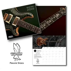 PRS Guitars PRS 2016 Private Stock Calendar