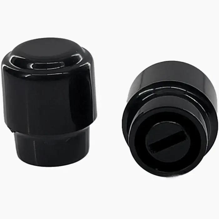 Allparts Vintage Style Tele Switch Tip, Black - Set of 2