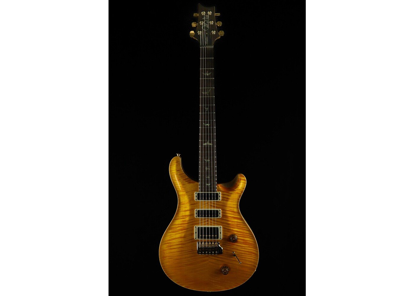 PRS Guitars PRS Wood Library Studio Electric Guitar - Santana Yellow