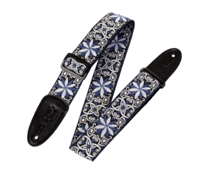 Levy's In Bloom Leather Guitar Strap - Primrose Pink