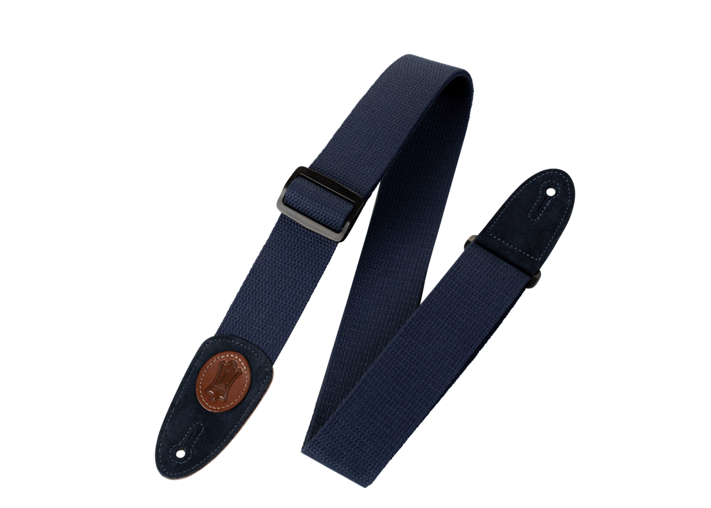Levy's Levy's 2" Wide Navy Cotton Guitar Strap