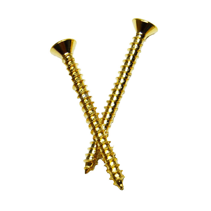 MannMade USA MannMade USA Strap Button Screw Set - Gold