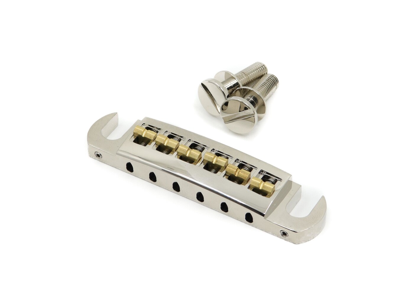 MannMade USA MannMade USA Intonatable Stoptail Bridge - Gibson - Nickel