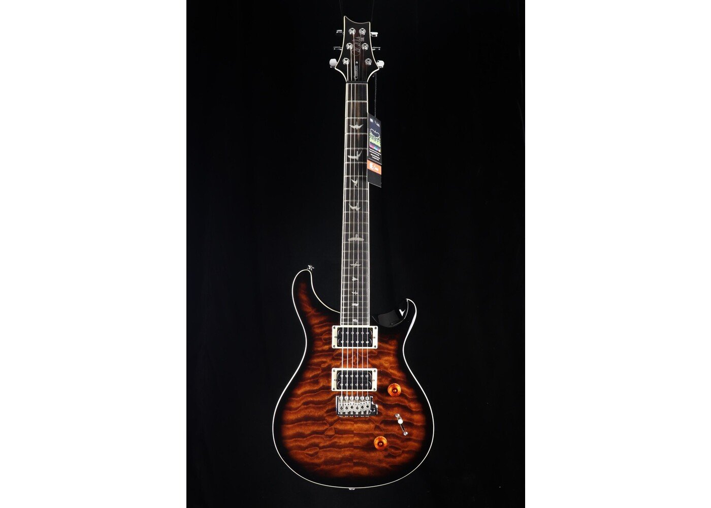 PRS Guitars PRS SE Custom 24 Quilt Electric Guitar - Black Gold Sunburst