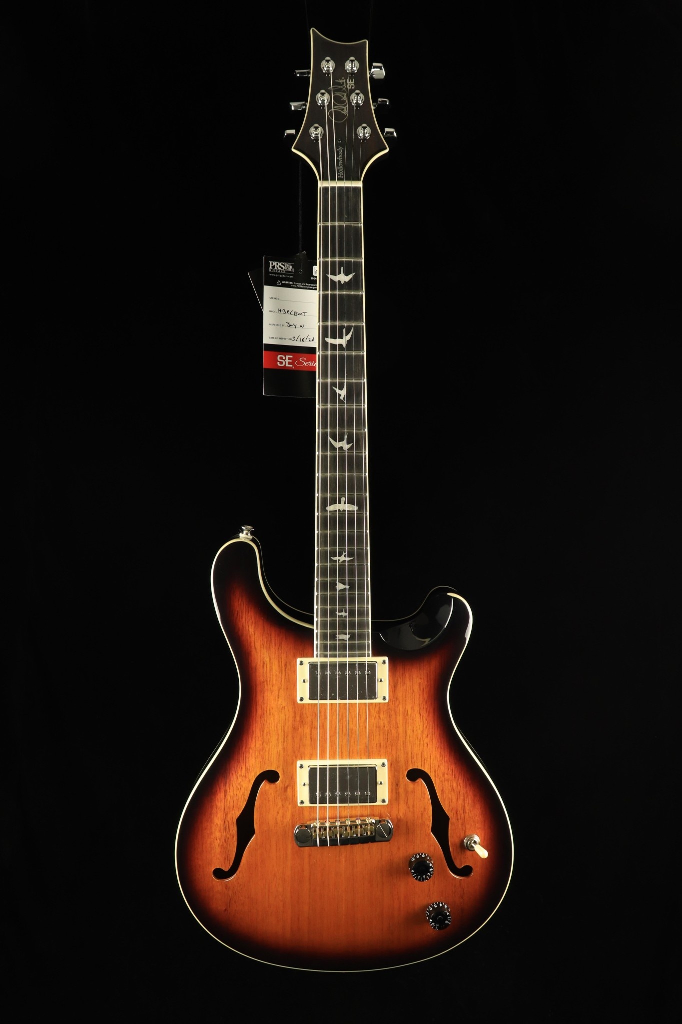 PRS Guitars PRS SE Hollowbody Standard - McCarty Tobacco Sunburst