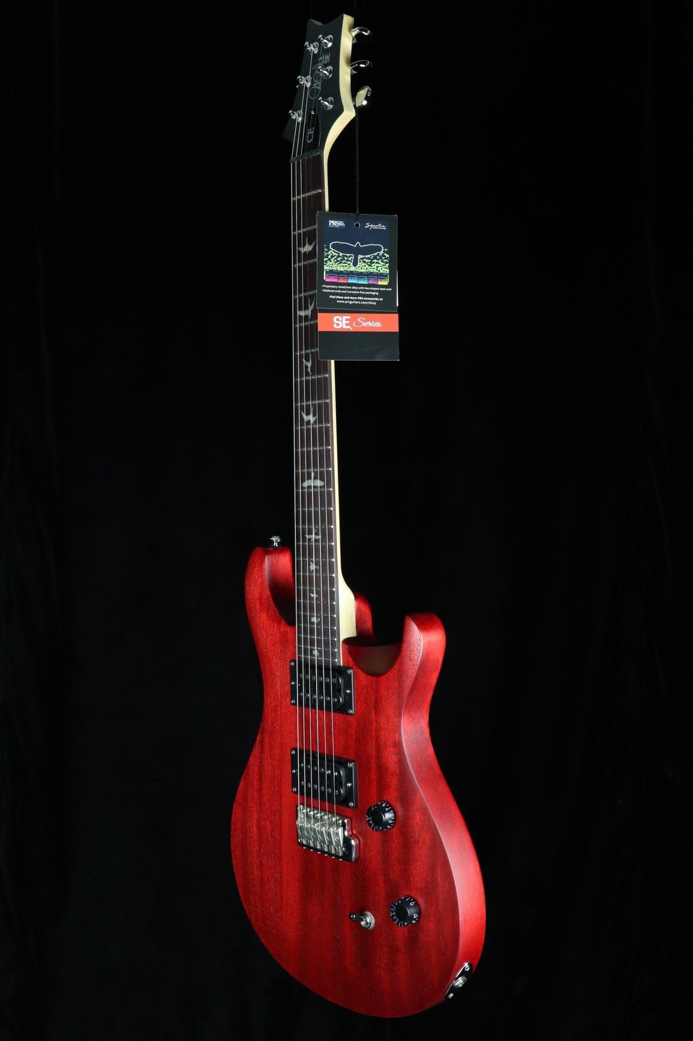 PRS Guitars PRS SE CE24 Standard Satin Electric Guitar - Vintage Cherry